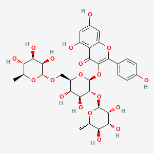 Chemical structure of Clitorin
