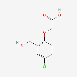 Chemical structure of Cloxyfonac