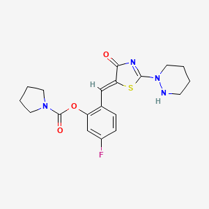 Chemical structure of CLP290