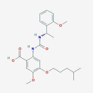 Chemical structure of Complement C5-IN-1