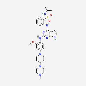 Chemical structure of Conteltinib