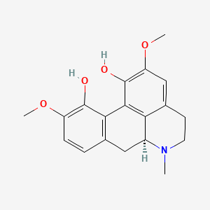 Chemical structure of Corytuberine