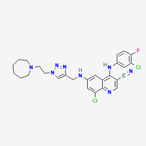 Chemical structure of Cot inhibitor-1