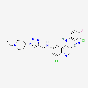 Chemical structure of Cot inhibitor-2