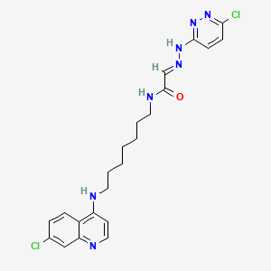 Chemical structure of CTX-0294885 hydrochloride