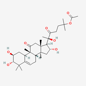 Chemical structure of Hemslecin A