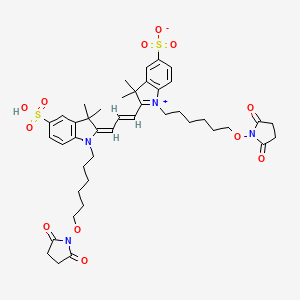 Chemical structure of Cy 3 Non-Sulfonated