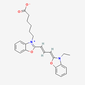 Chemical structure of CY2 Non-Sulfonated