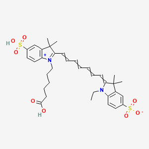 Chemical structure of CY7