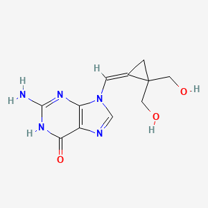 Chemical structure of Cyclopropavir