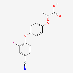 Chemical structure of Cyhalofop