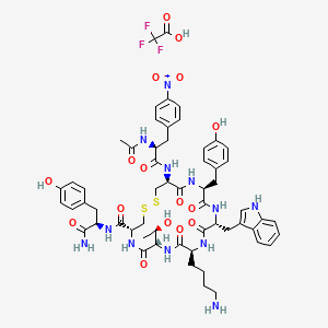 Chemical structure of CYN 154806 TFA