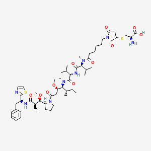 Chemical structure of Cys-mcMMAD
