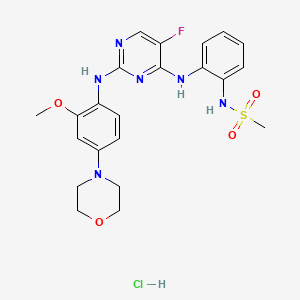 Chemical structure of CZC-25146 hydrochloride