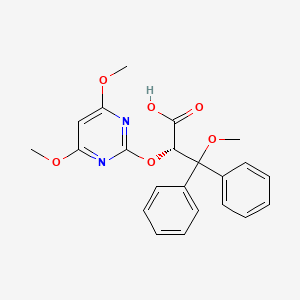 Chemical structure of Darusentan