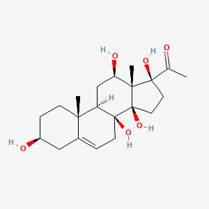 Chemical structure of Deacylmetaplexigenin