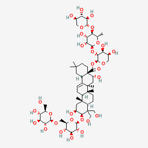 Chemical structure of Deapi-platycodin D3