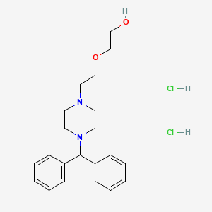 Chemical structure of Hydroxydiethylphenamine