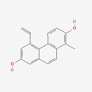 Chemical structure of Dehydroeffusol