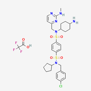 Chemical structure of Deltasonamide 2 (TFA)