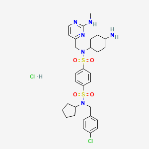 Chemical structure of Deltasonamide 2 hydrochloride