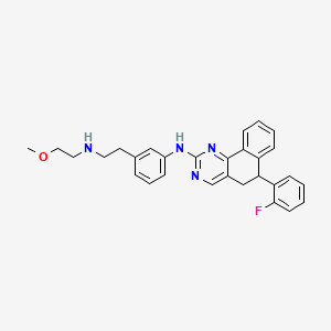 Chemical structure of Derazantinib Racemate