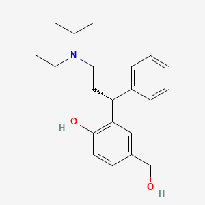 Chemical structure of Desfesoterodine