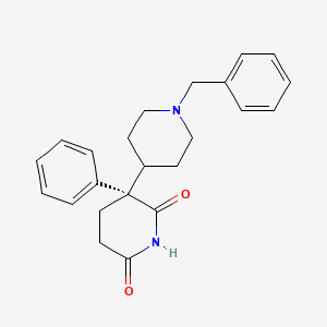 Chemical structure of Dexetimide