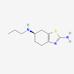 Chemical structure of Dexpramipexole