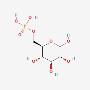Chemical structure of Glucose 6-phosphate