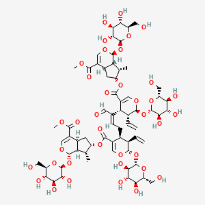 Chemical structure of Dipsanoside A