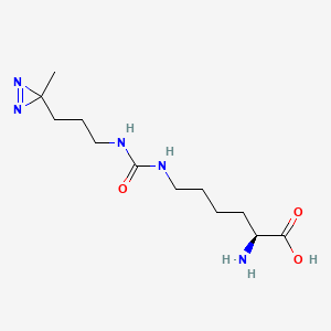 Chemical structure of DiZPK