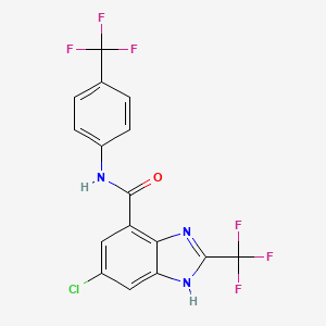 Chemical structure of DK419