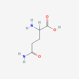 Chemical structure of DL-Glutamine