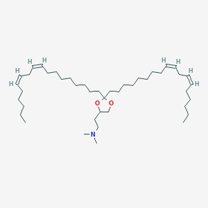 Chemical structure of DLin-KC2-DMA