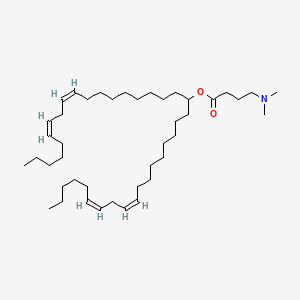 Chemical structure of Dlin-mc3-dma