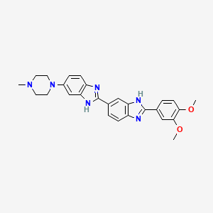 Chemical structure of DMA