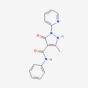 Chemical structure of DMT1 blocker 1
