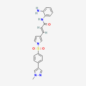 Chemical structure of Domatinostat