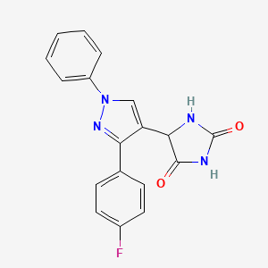 Chemical structure of DPH