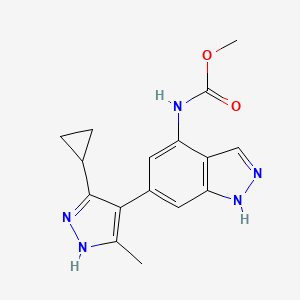 Chemical structure of DS28120313