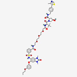 Chemical structure of dTRIM24