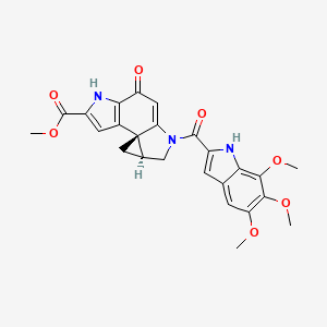 Chemical structure of Duocarmycin SA