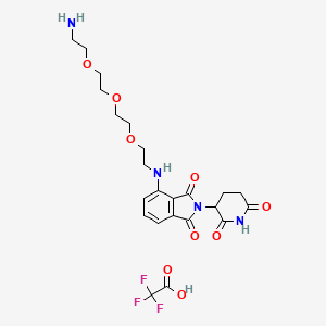 Chemical structure of E3 ligase Ligand-Linker Conjugates 30 TFA