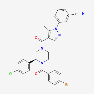 Chemical structure of eIF4A3-IN-1
