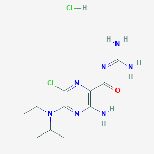 Chemical structure of EIPA hydrochloride