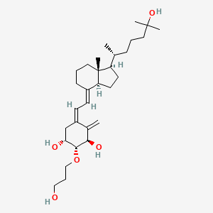 Chemical structure of Eldecalcitol