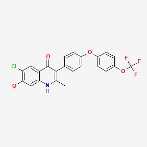 Chemical structure of ELQ-300