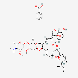 Chemical structure of Emamectin Benzoate