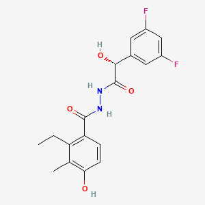 Chemical structure of EMD638683 R-Form
